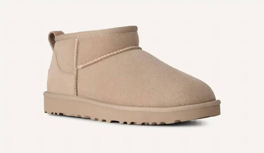 NEW UGG women's classic ultra mini boot in moon light